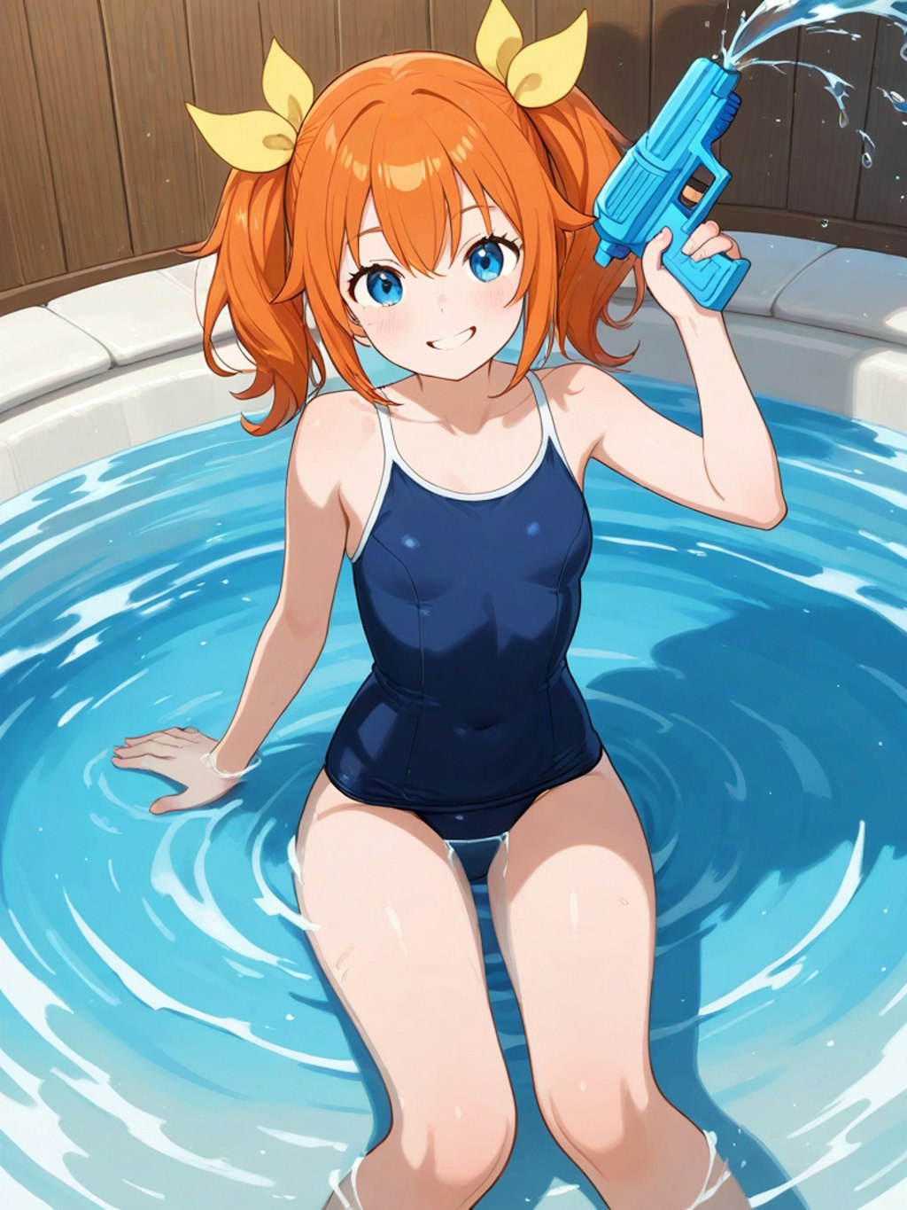 水遊び