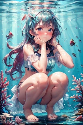 水中の少女3
