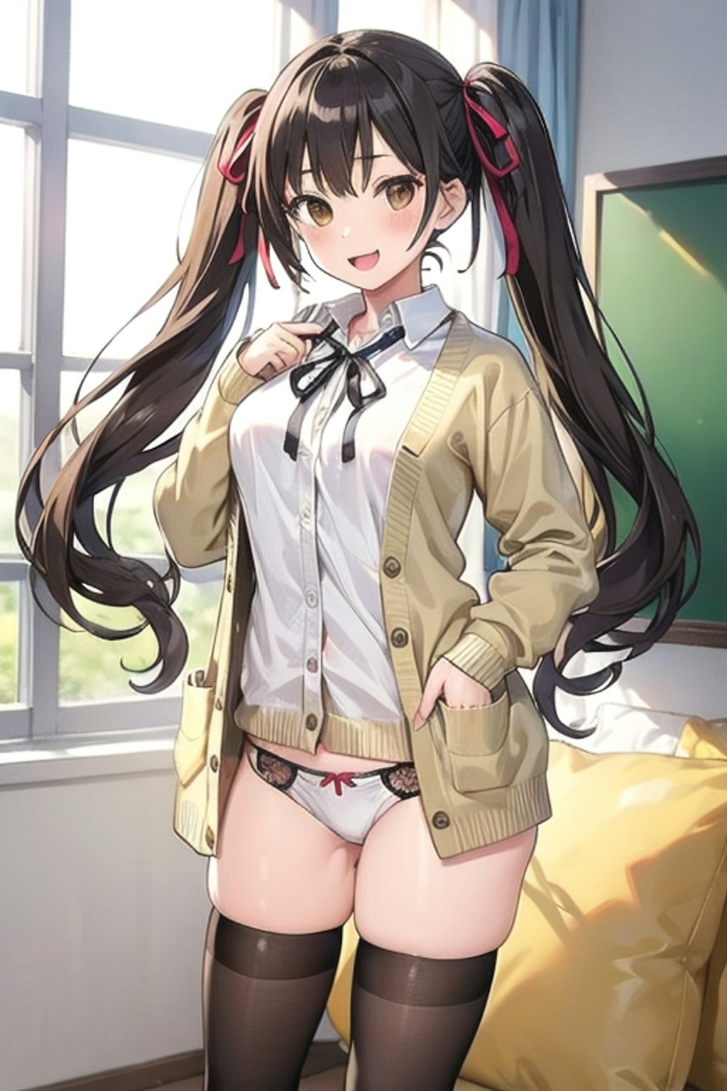 School twintails girl