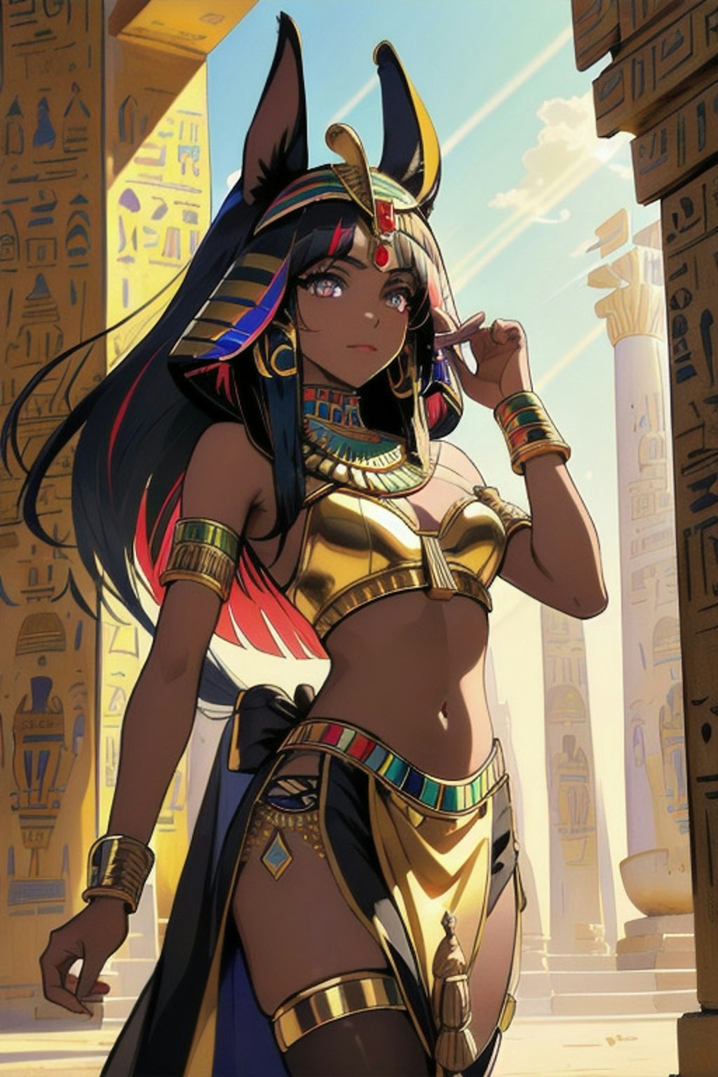 古代エジプト系美女2