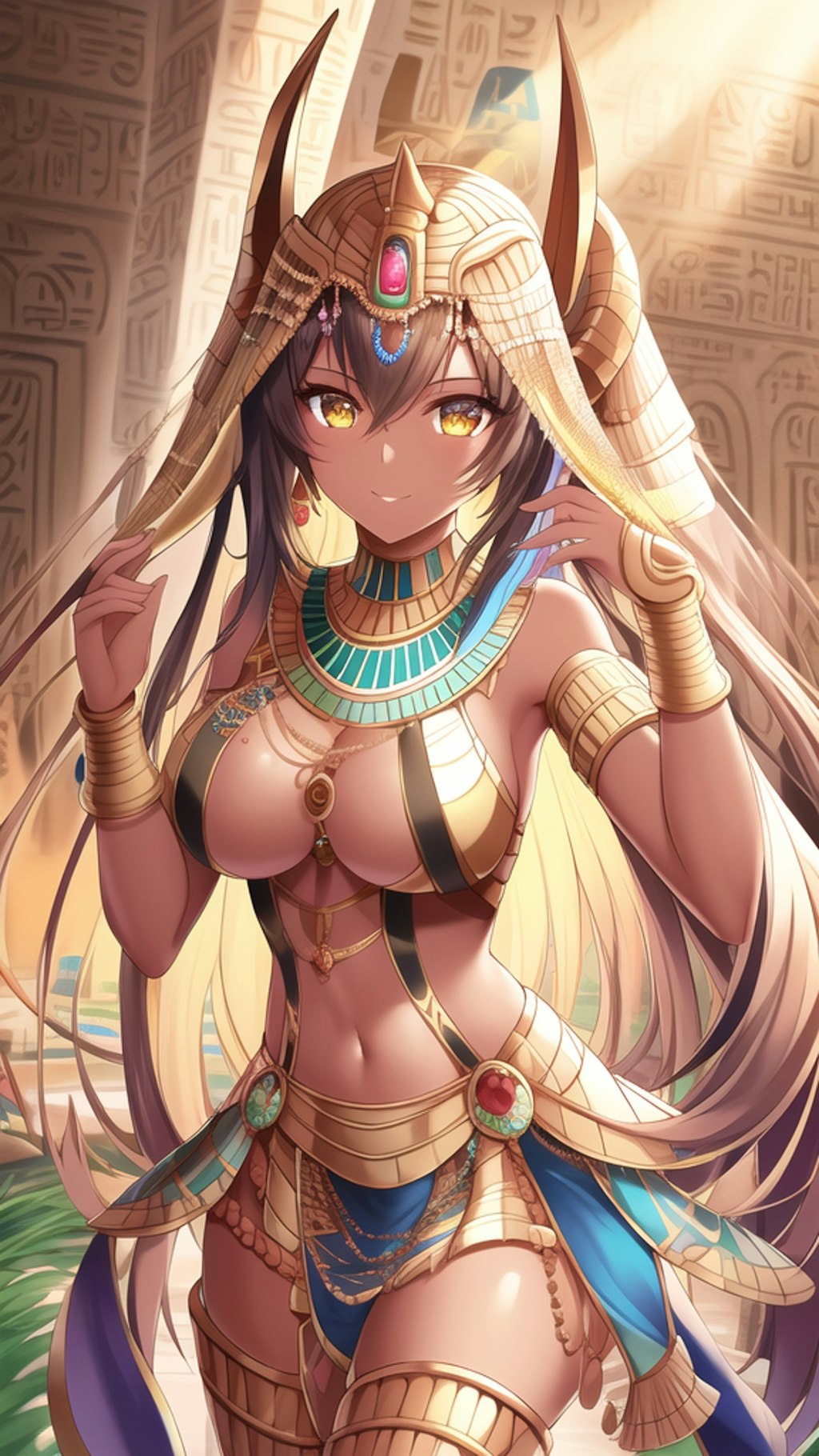 古代エジプト系美女2