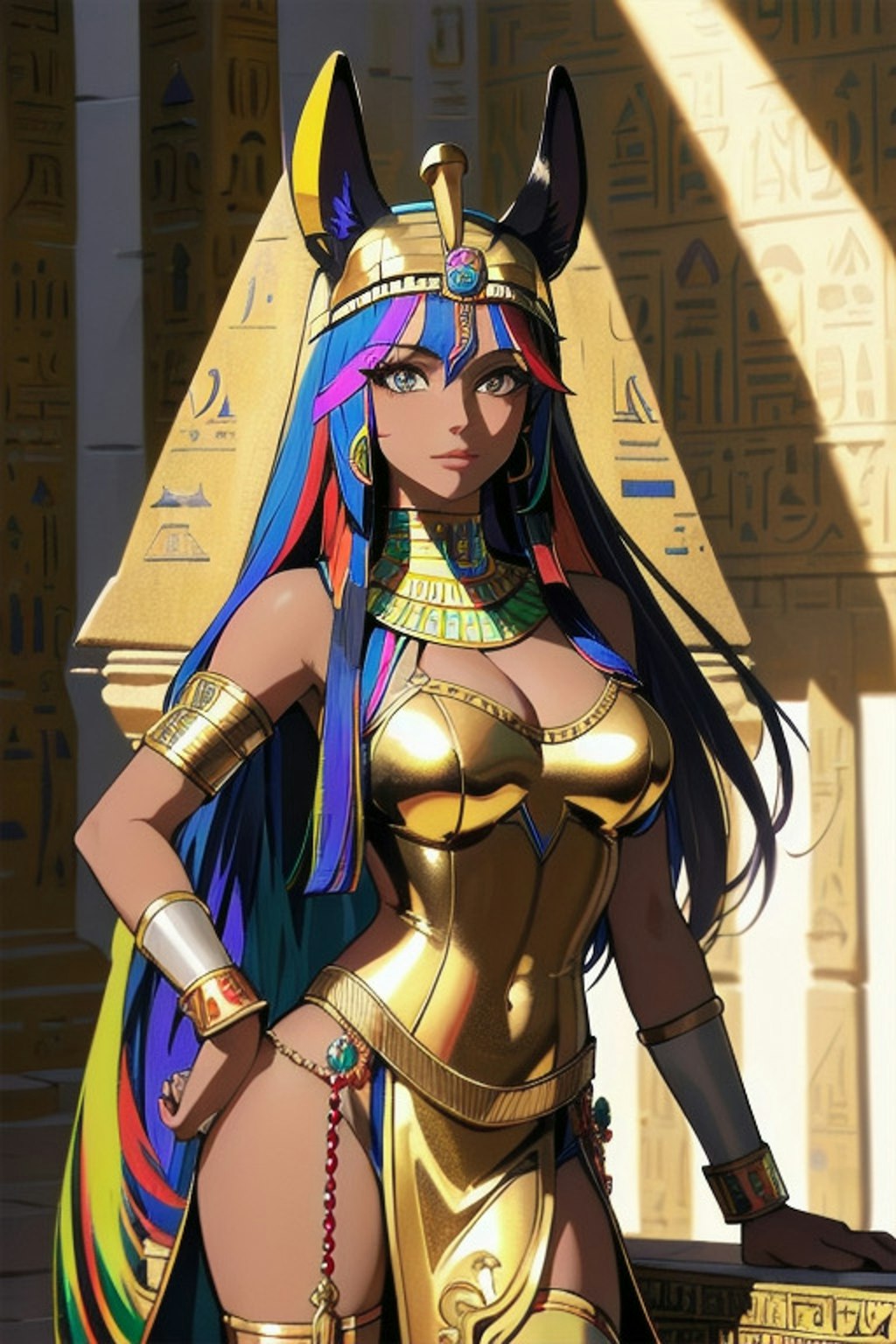 古代エジプト系美女2