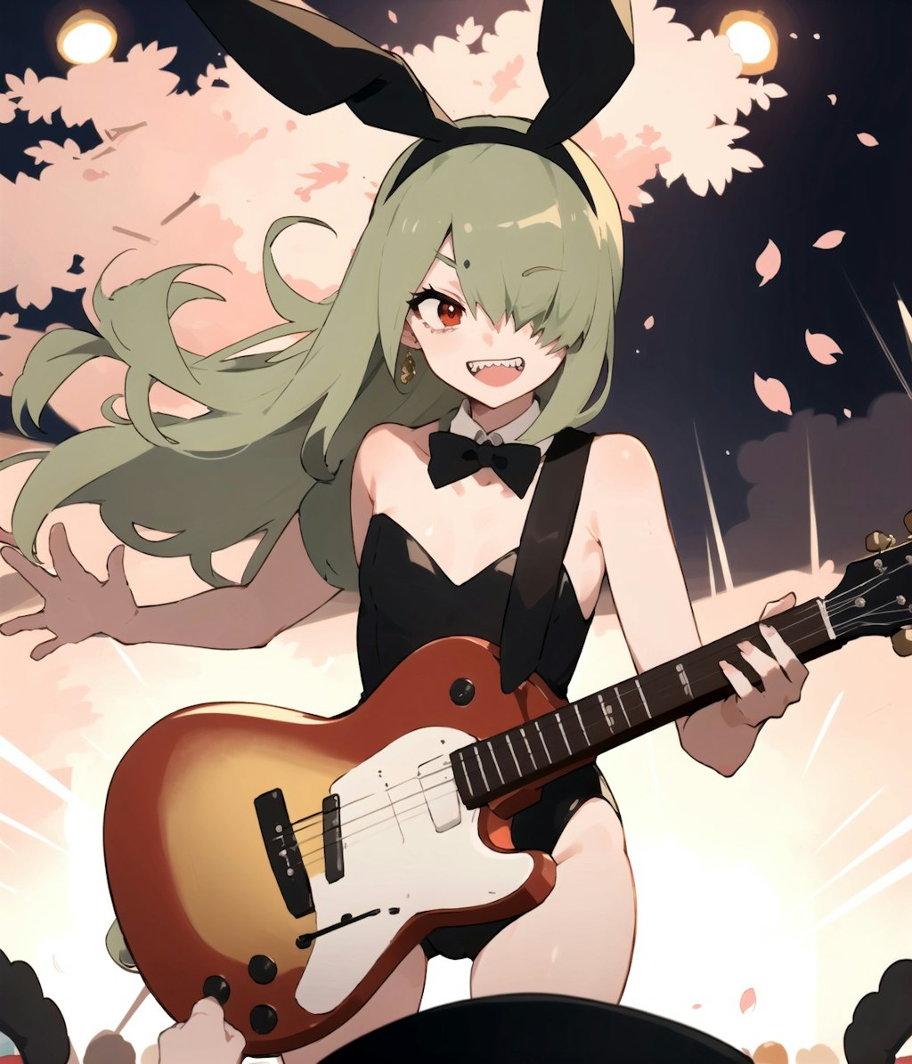 ウチの子xバニースーツxギター -Bunny Girl and Guitar-
