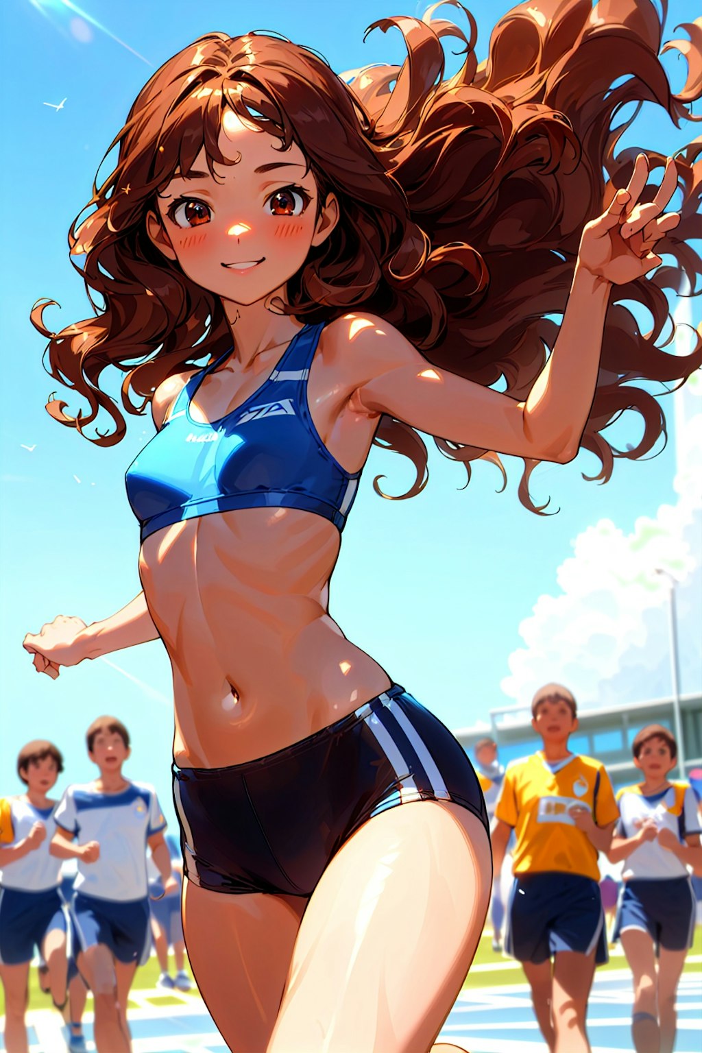 スポーツ少女（陸上）