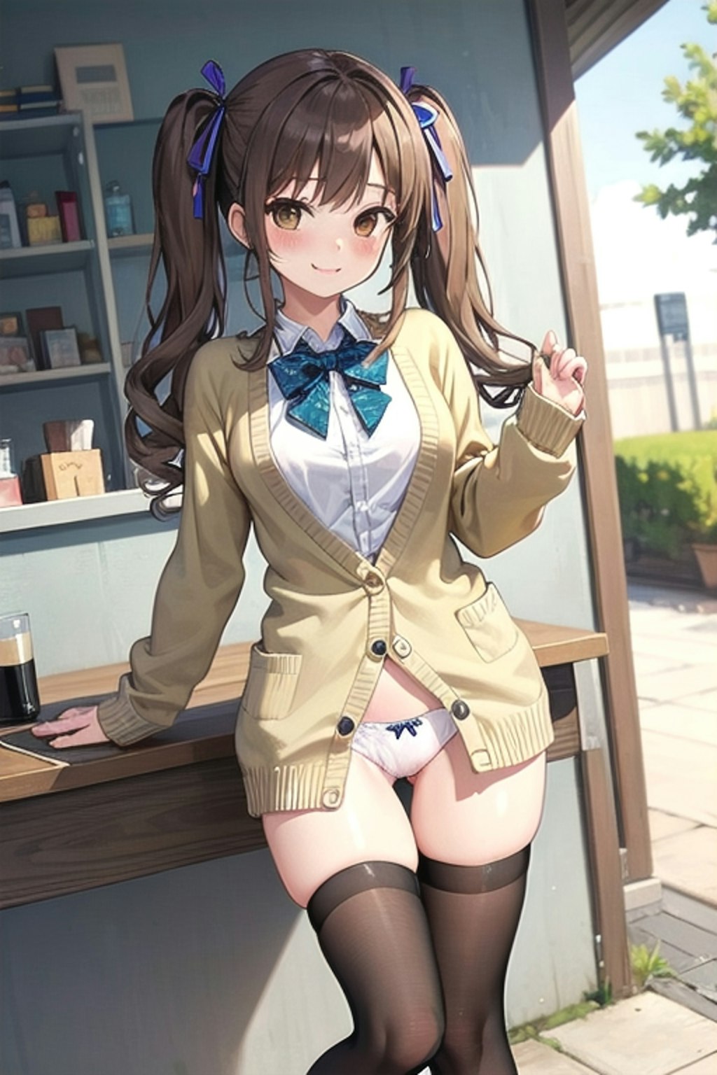 School twintails girl