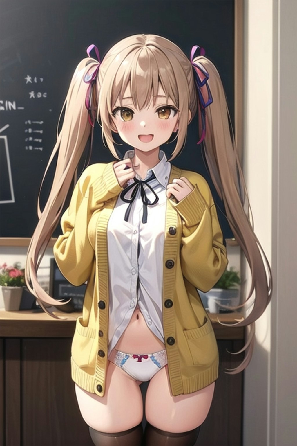 School twintails girl