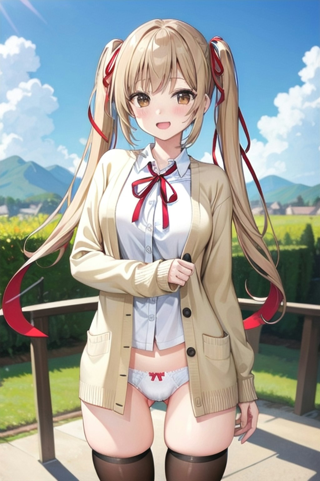 School twintails girl