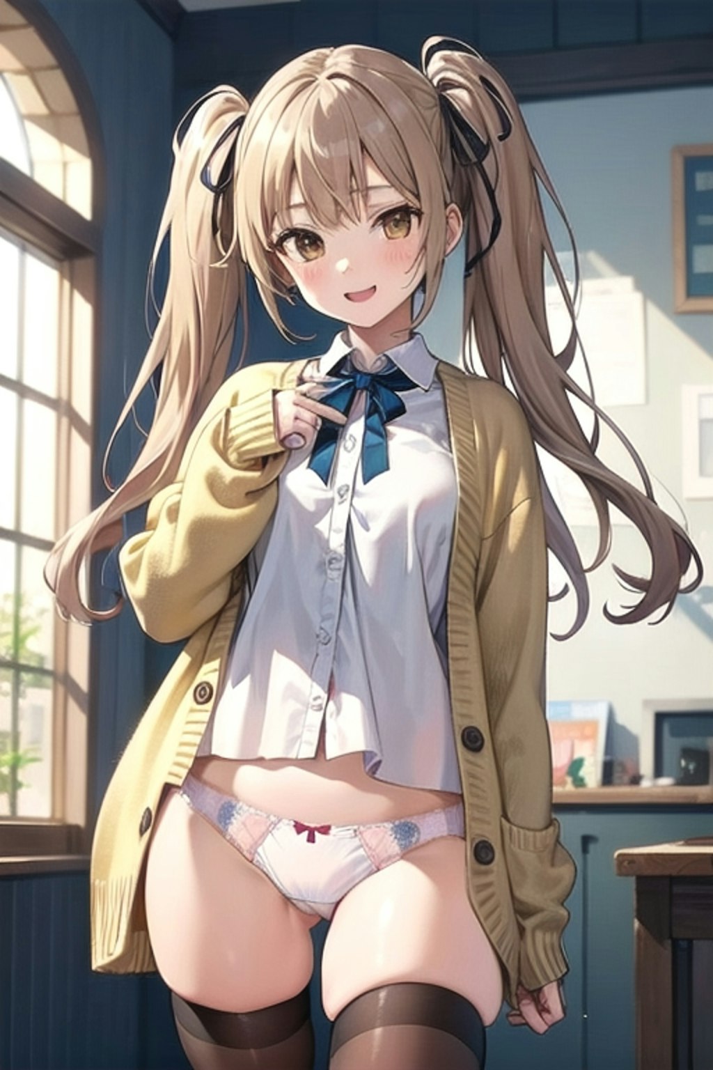 School twintails girl