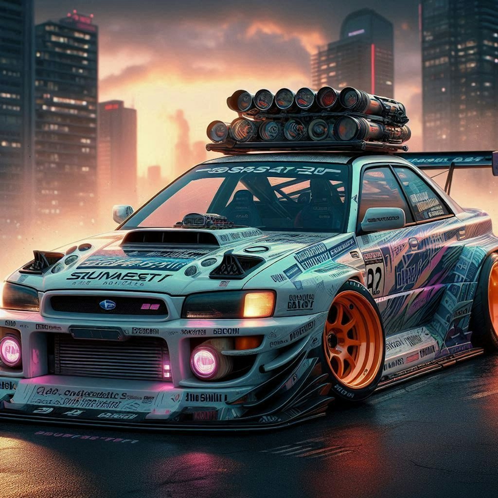 WRXのドリ車