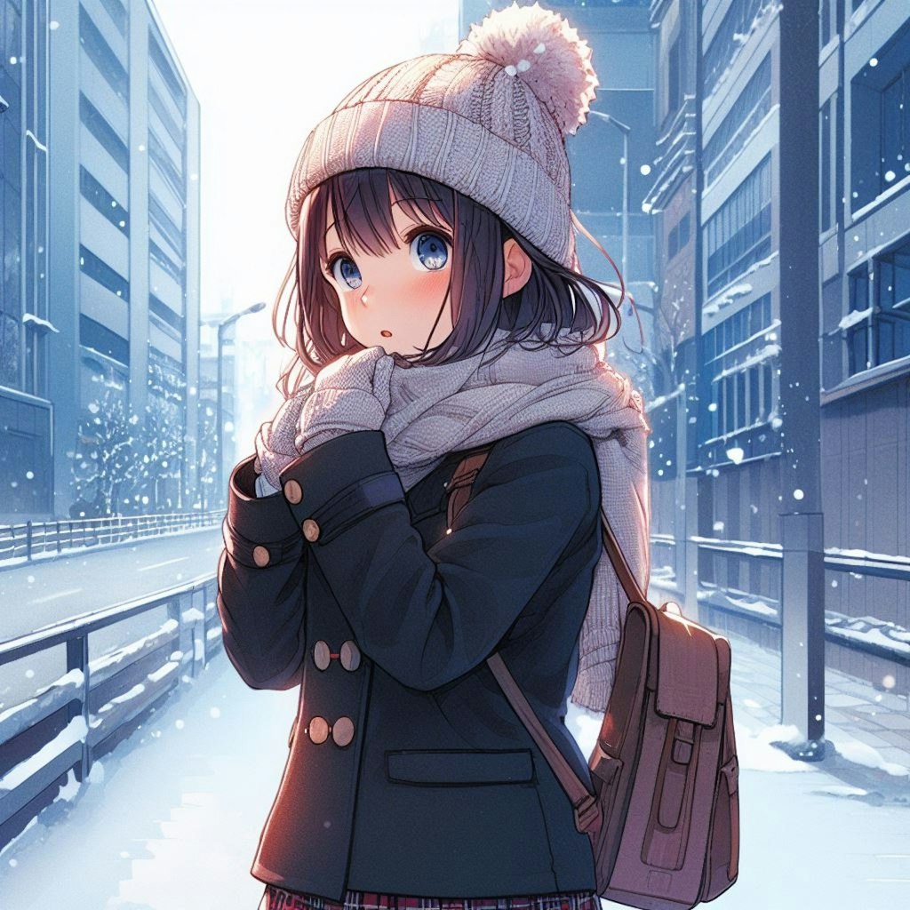 あ···雪だ···