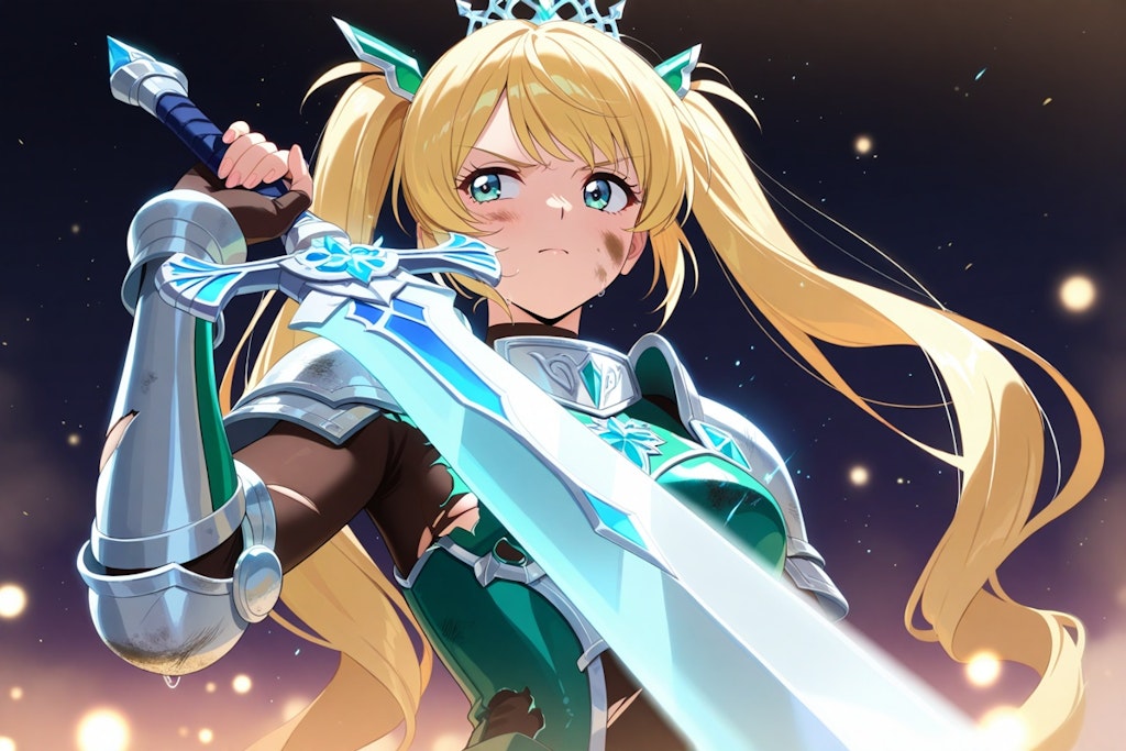 闘うツインテ騎士