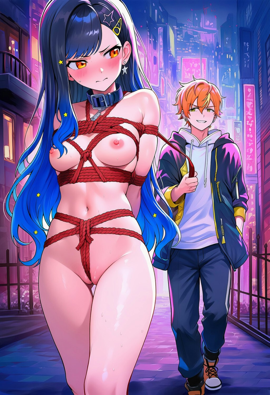 縛り散歩