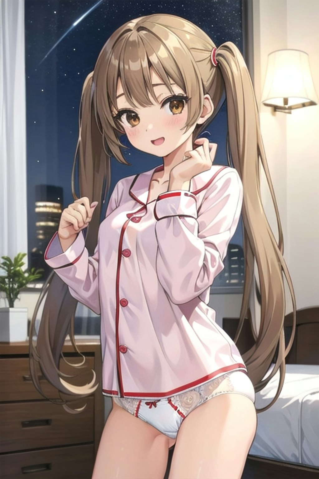 Twintails girl