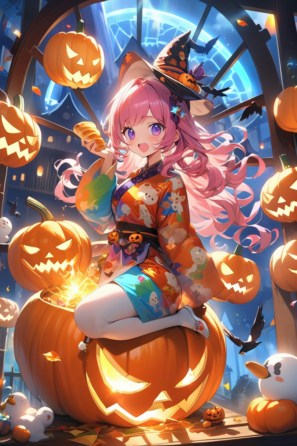 ハロウィンピンクちゃん