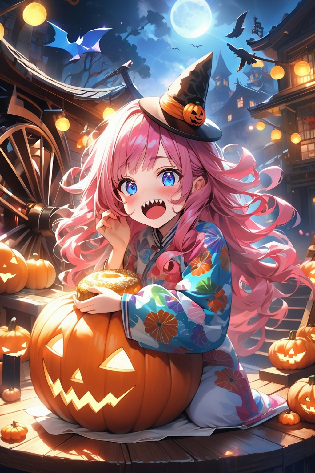 ハロウィンピンクちゃん