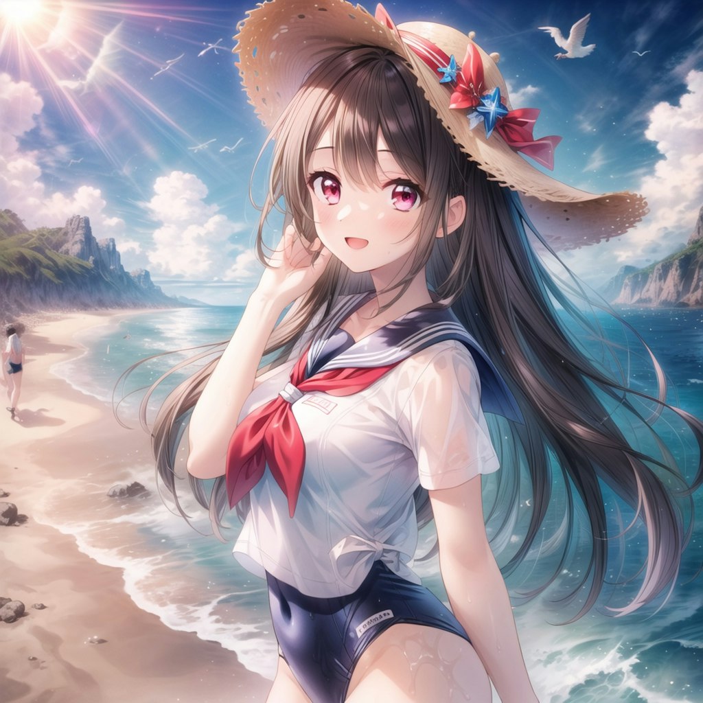 夏の海