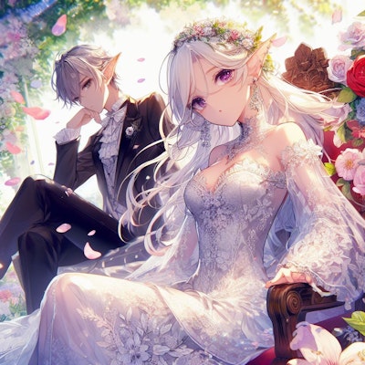 エルフの花婿と花嫁BIC