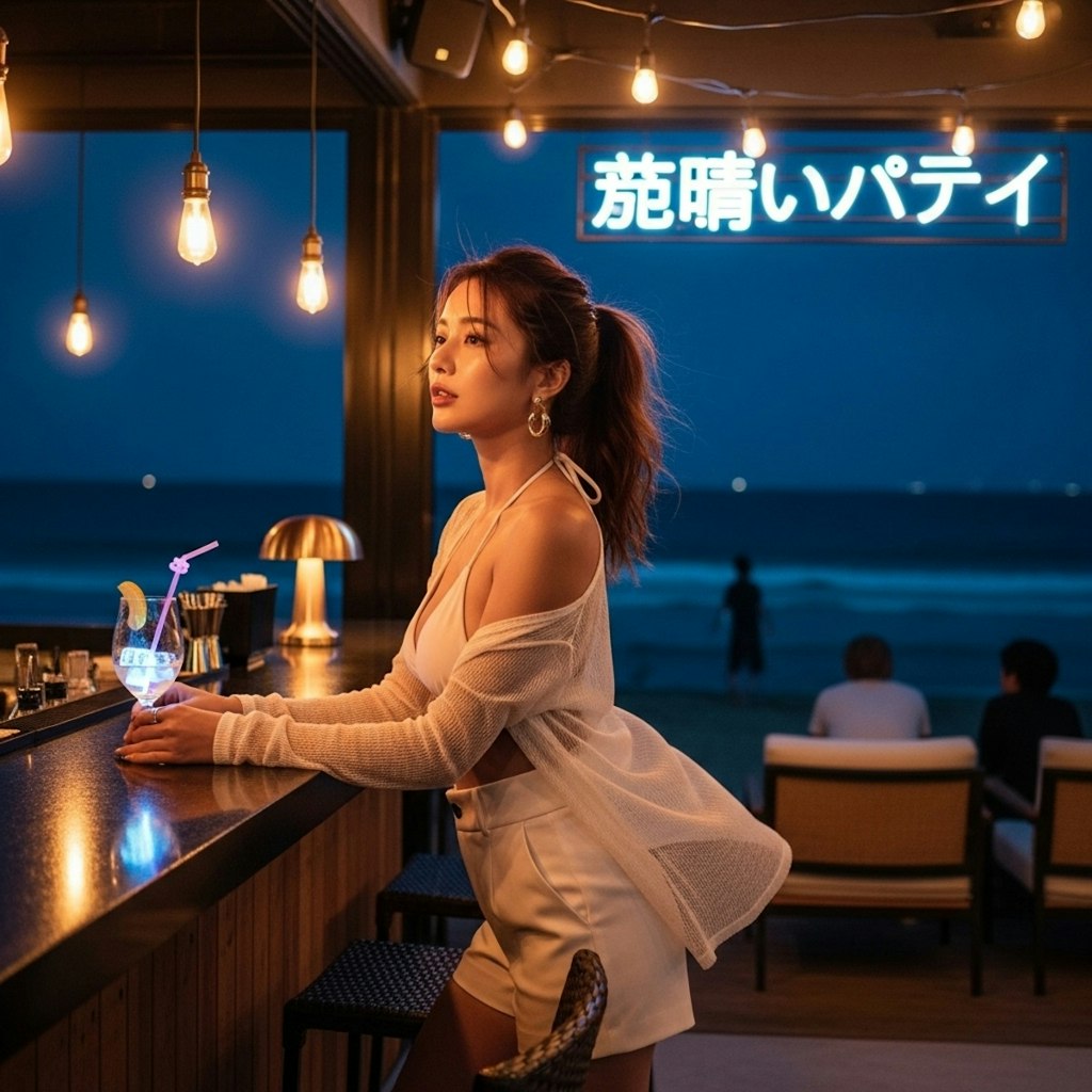 今風な海の家