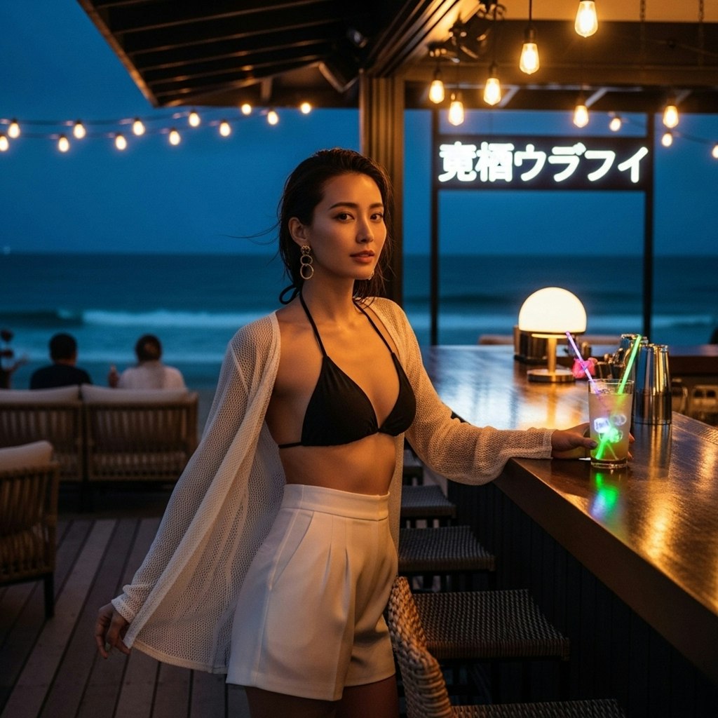今風な海の家