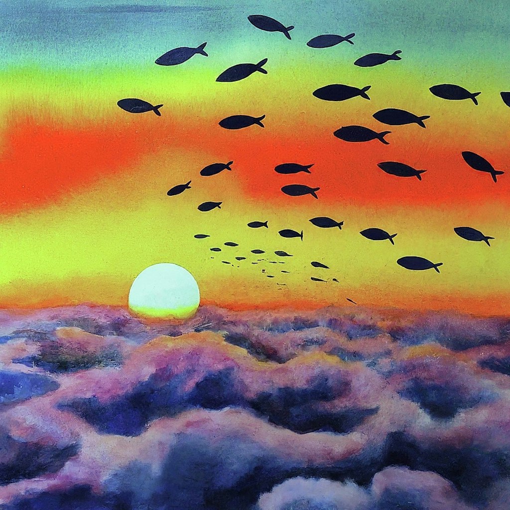 Fishes above the cloud (1)