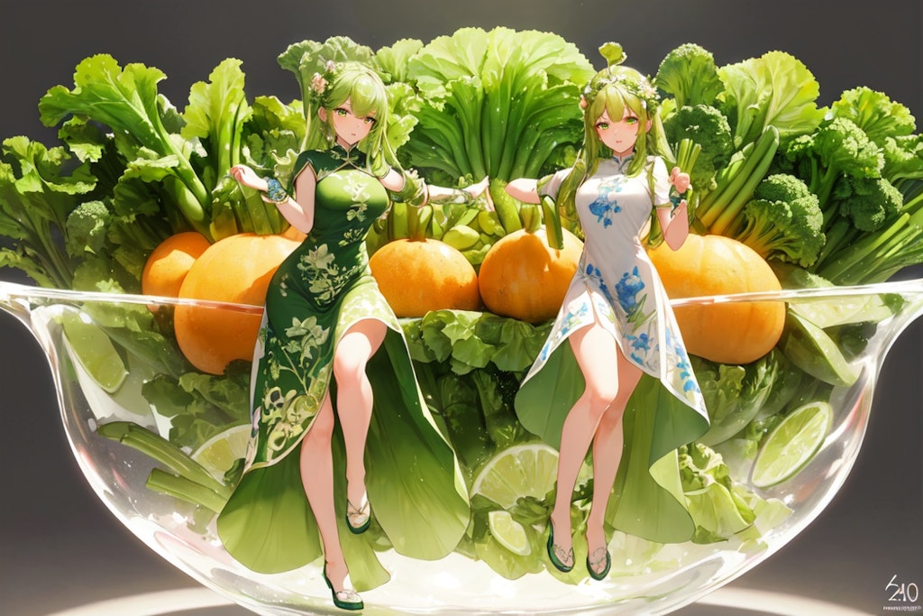 ベジタブルプリンセス！野菜少女さんズ！