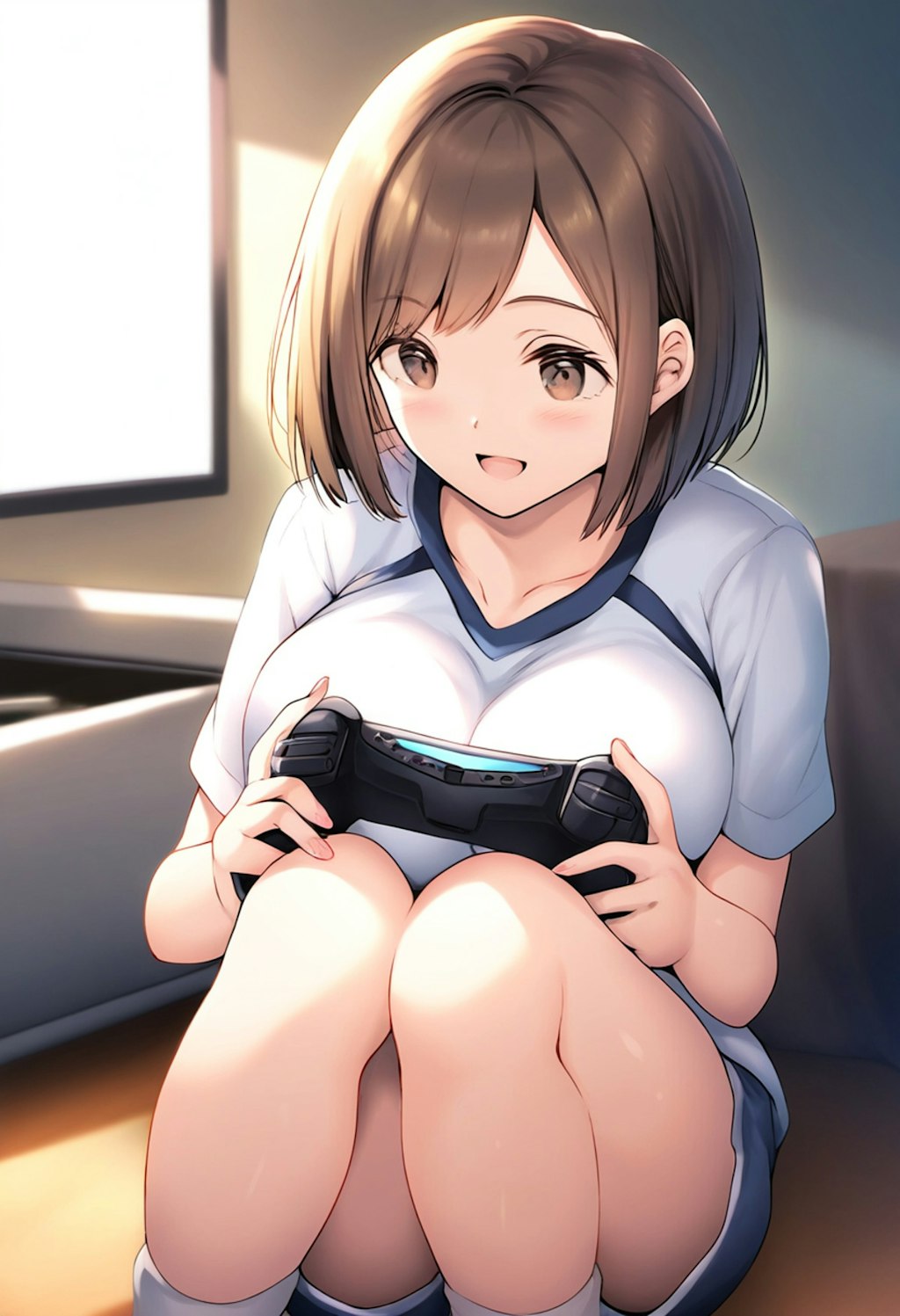 ゲーム目当てに来る隣の姉ちゃん