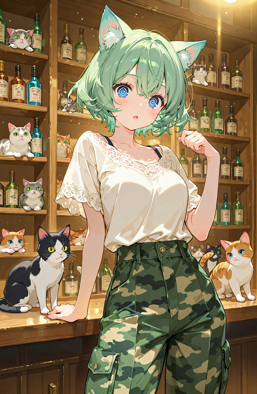 【ネタ】ねこBAR潜入作戦