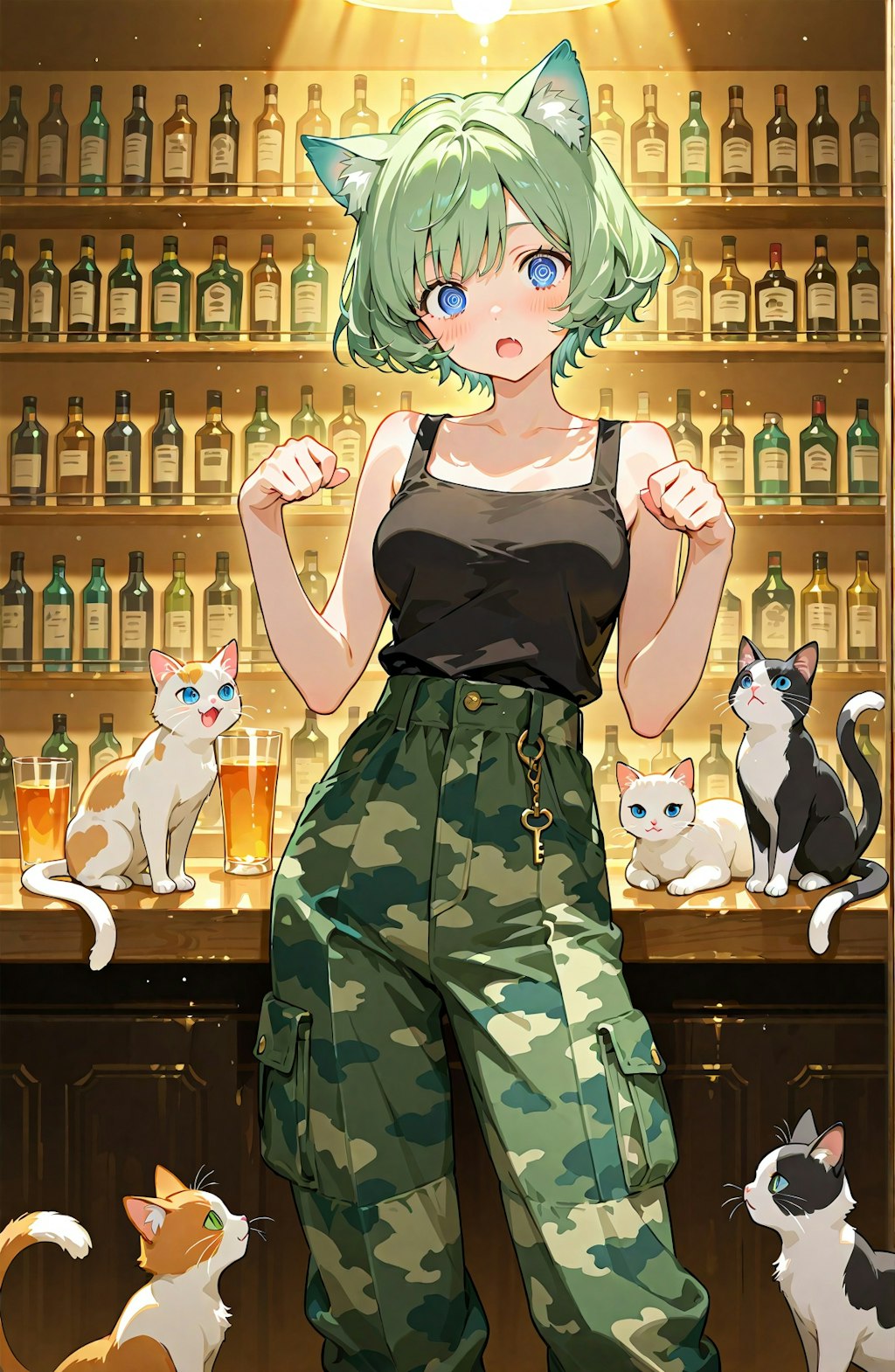 【ネタ】ねこBAR潜入作戦