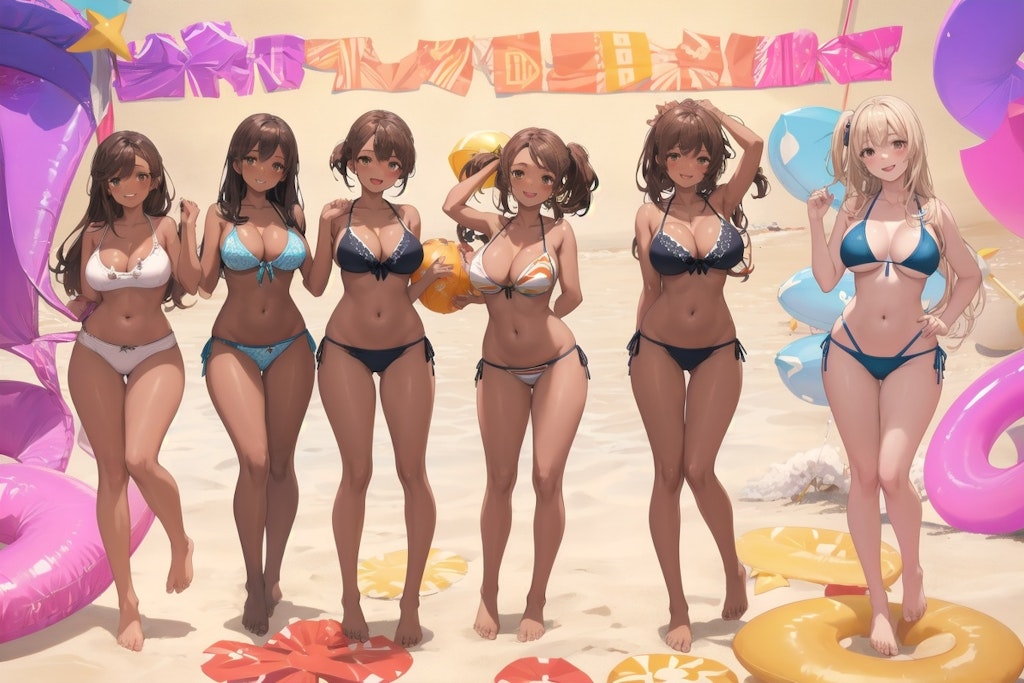 夏の日焼け