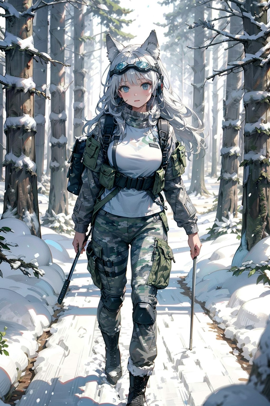 雪中行軍⛄️