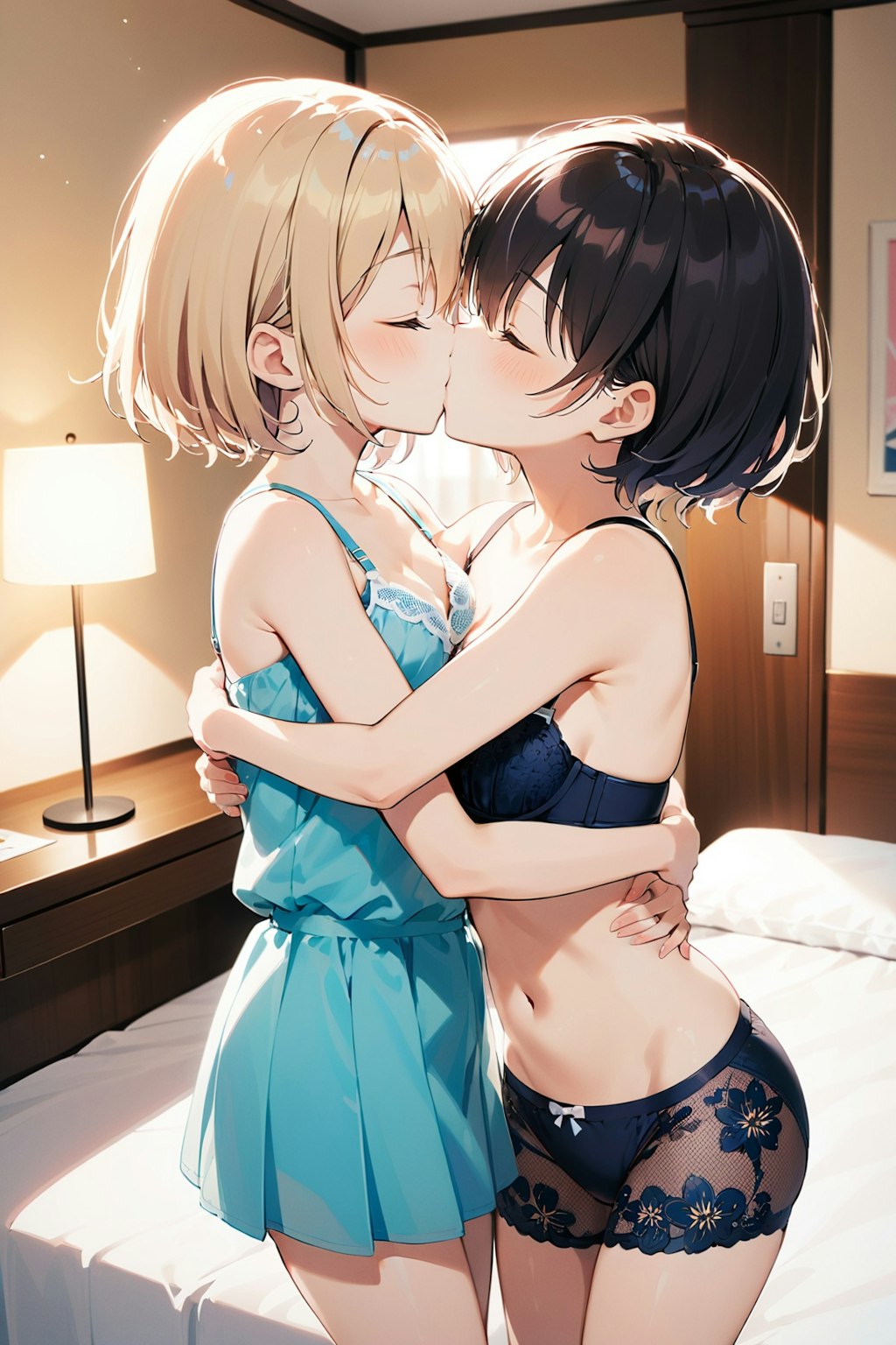 各モデルの百合モード