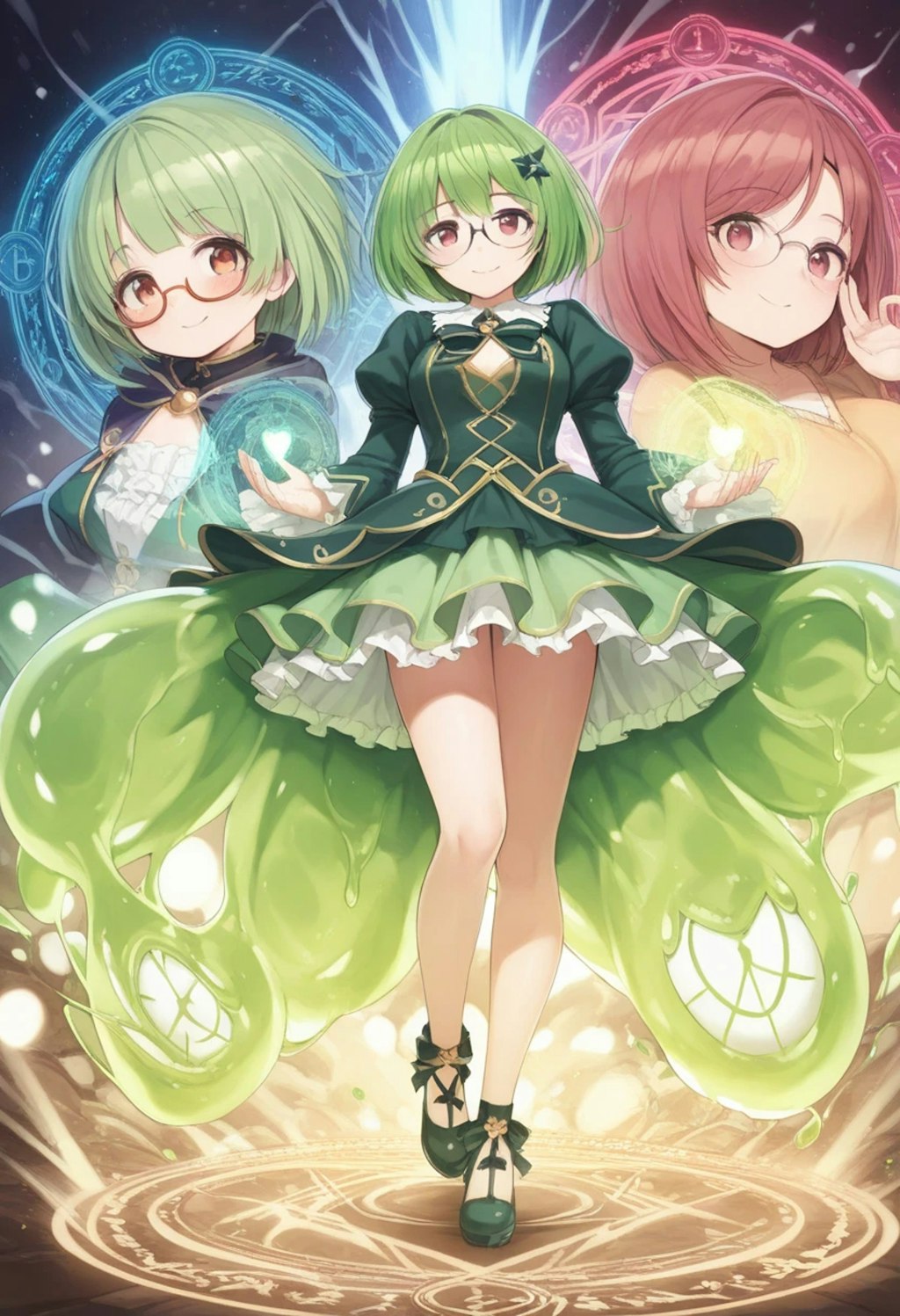 和服が溢れてたので…いつものゴシックドレスw