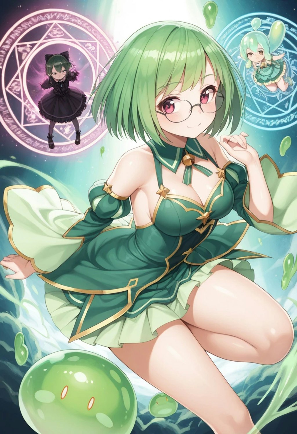 和服が溢れてたので…いつものゴシックドレスw