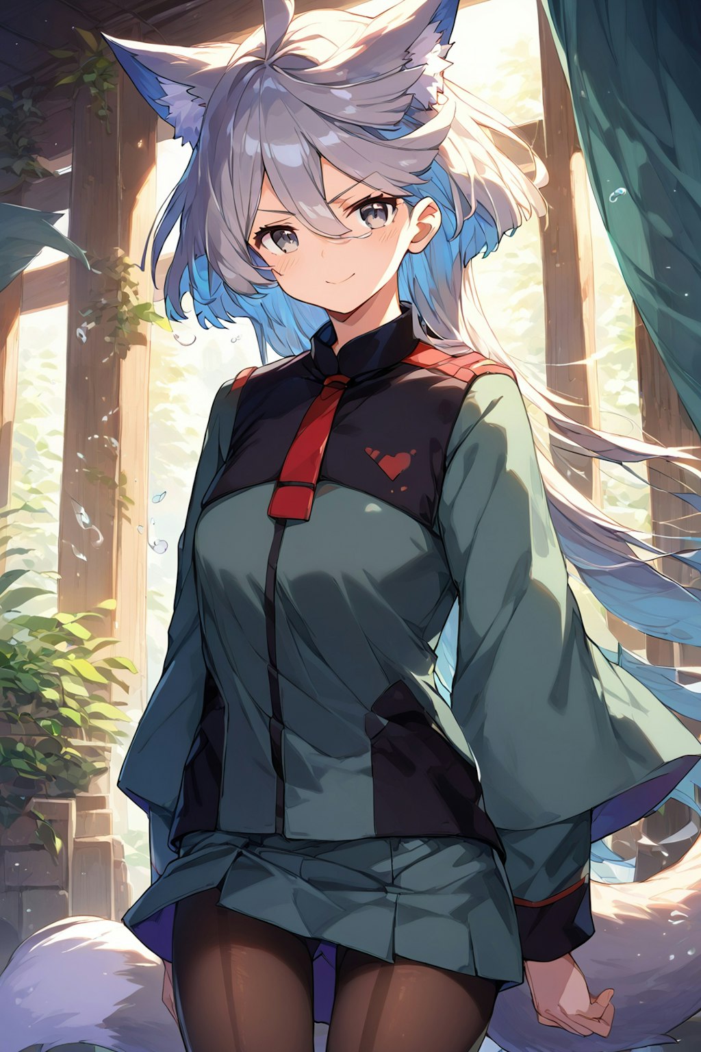 緑のきつね