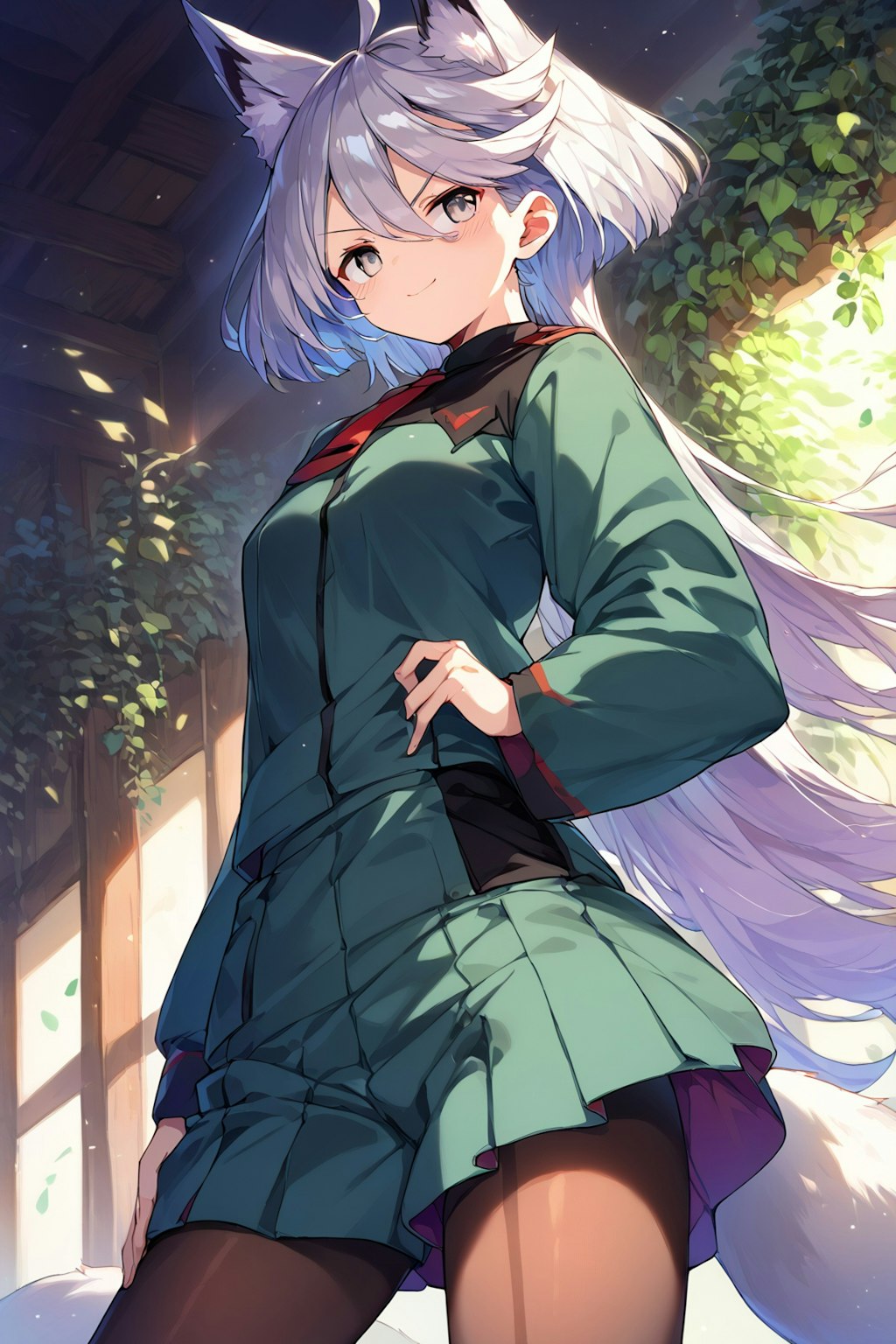 緑のきつね