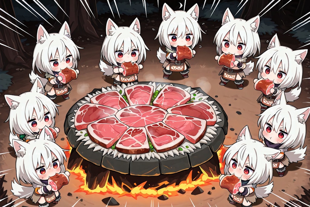 【緊急クエスト】魔王一行のお肉を殲滅せよ！