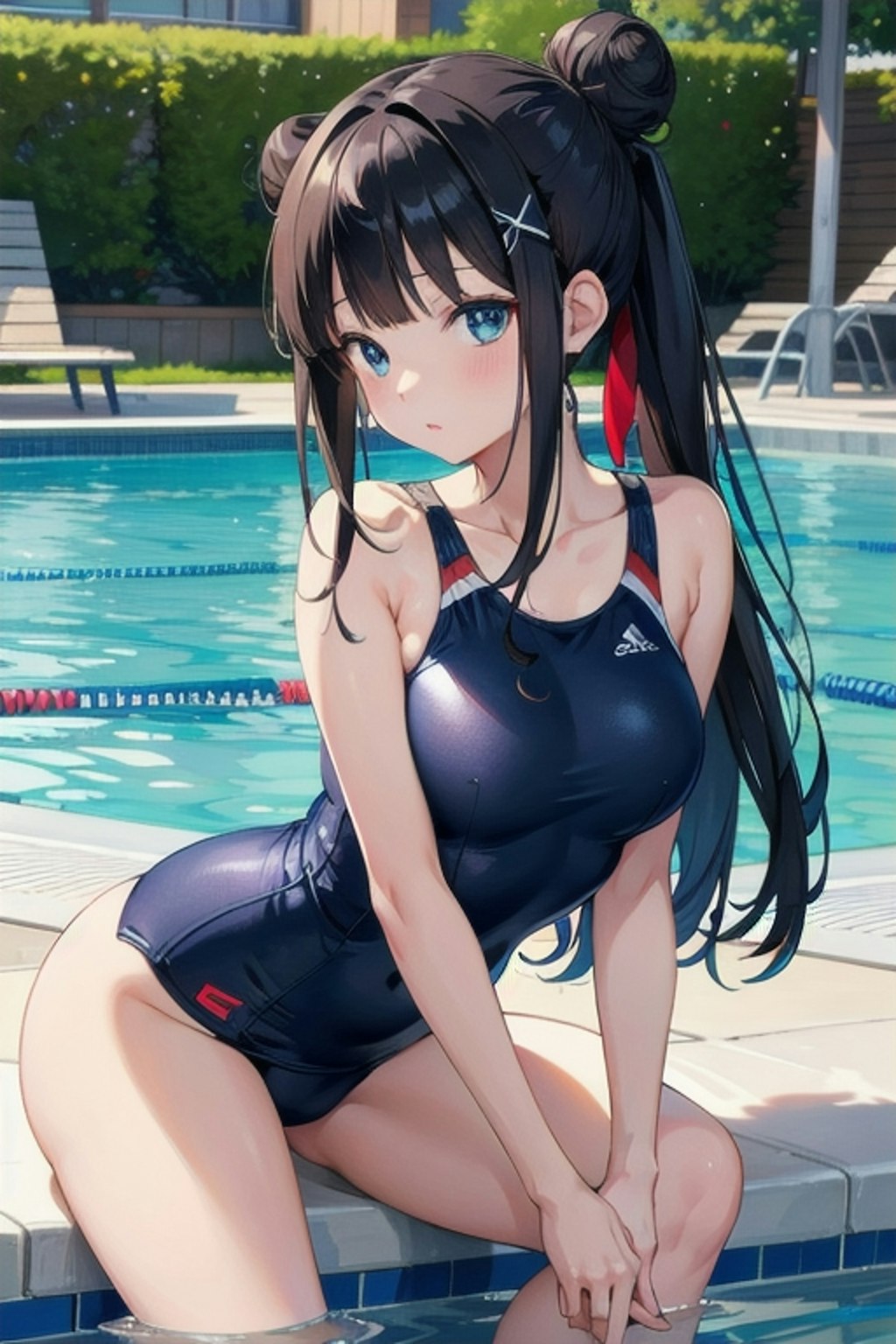 スク水の女の子