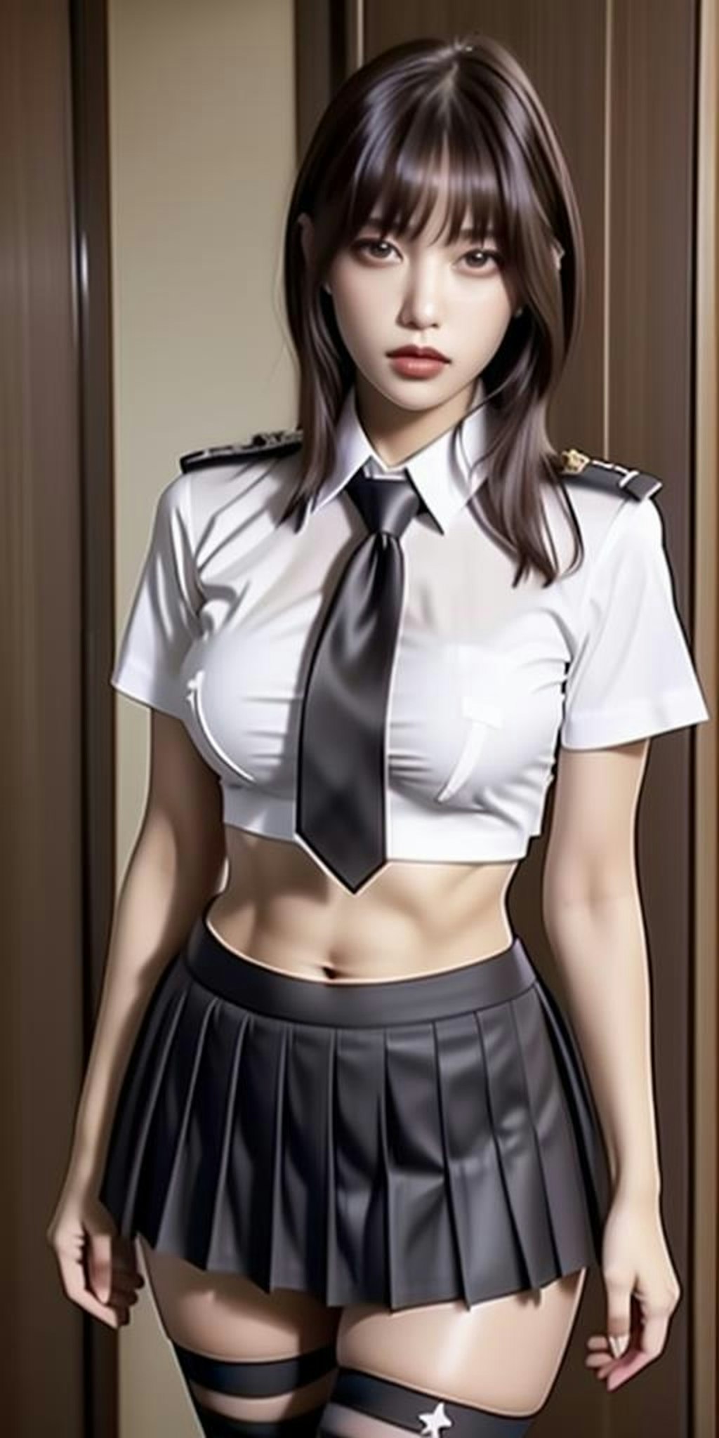 腹筋女子