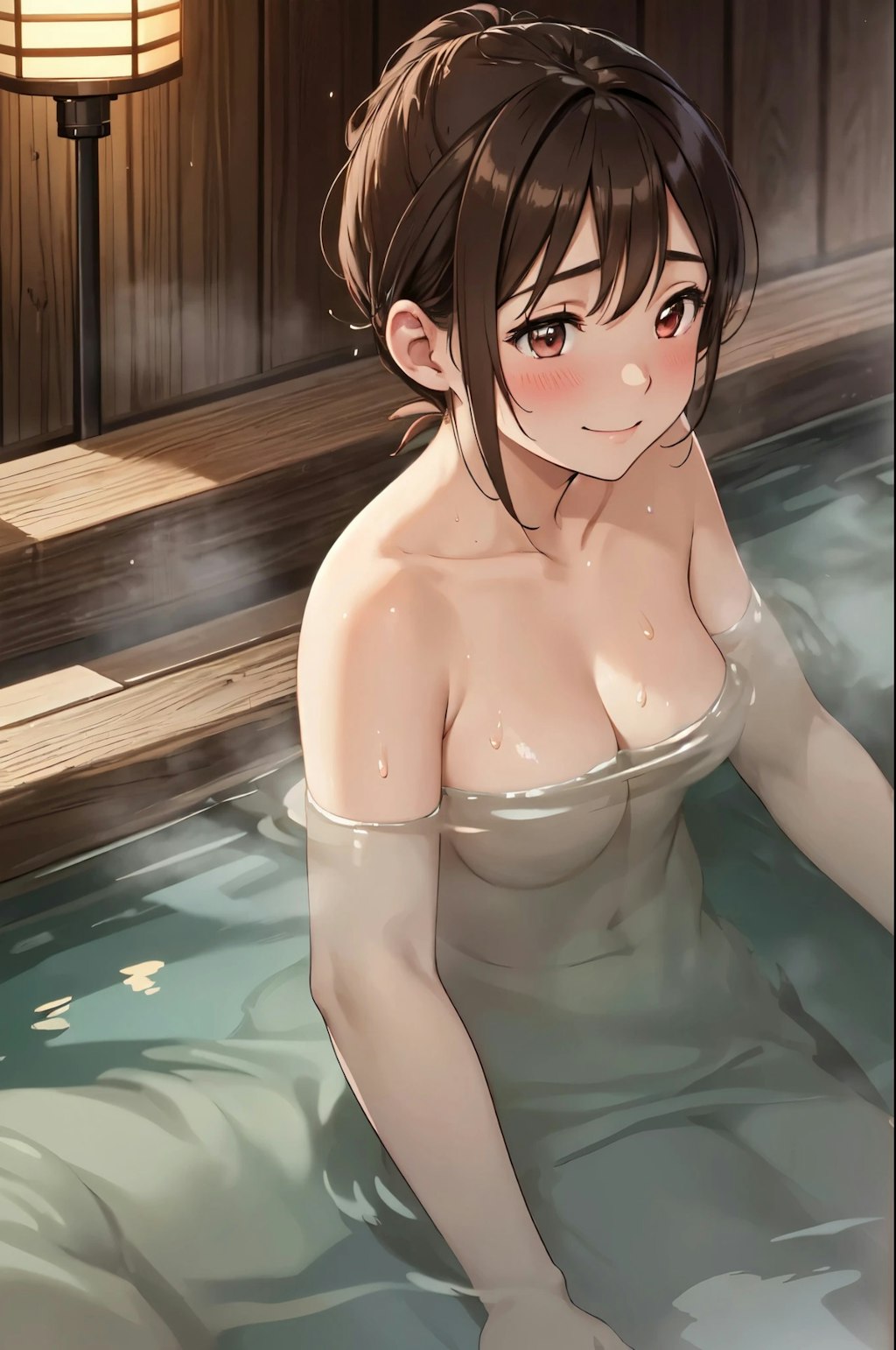 いい湯だね♪