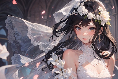 六月の花嫁：幸せの瞬間