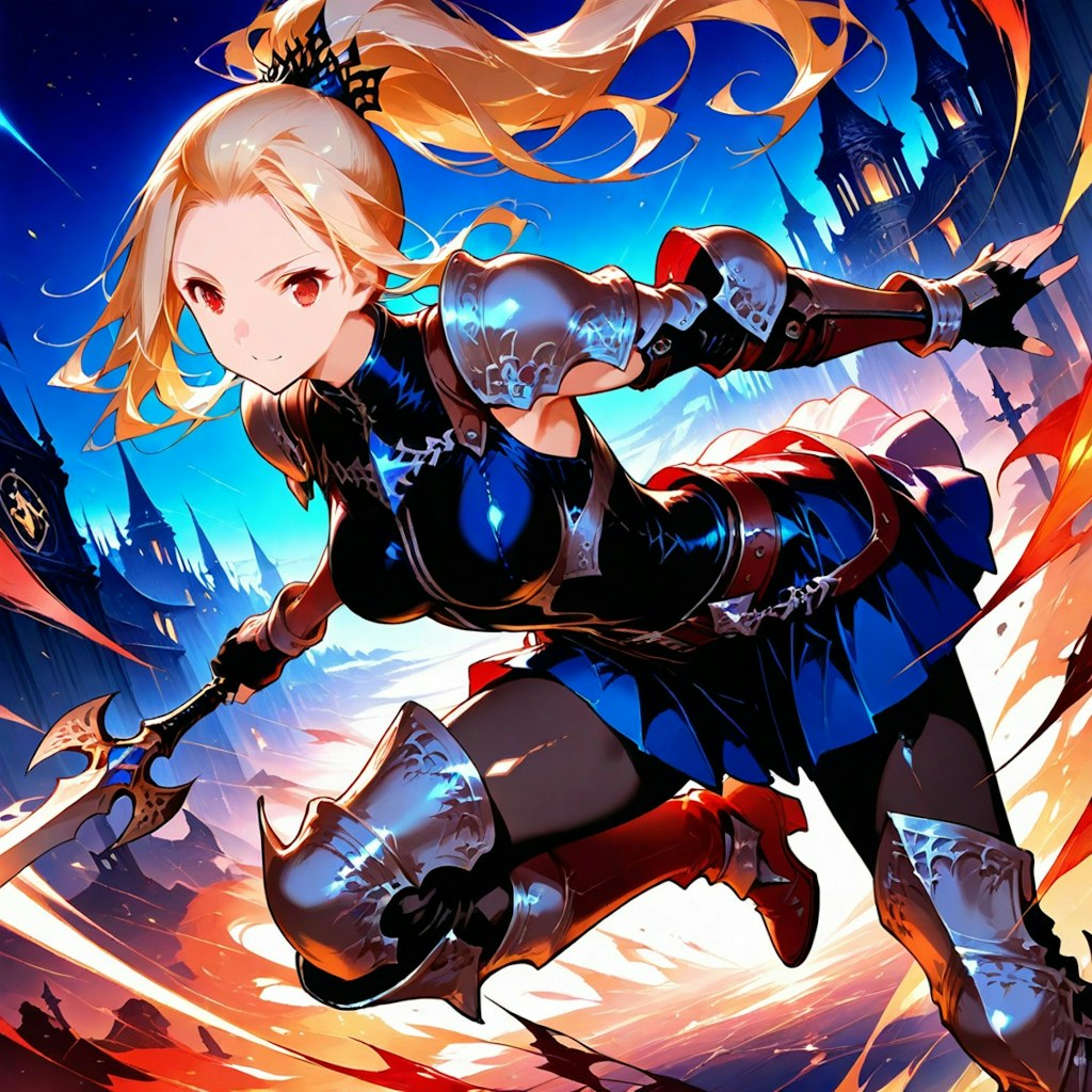 オデコ女騎士