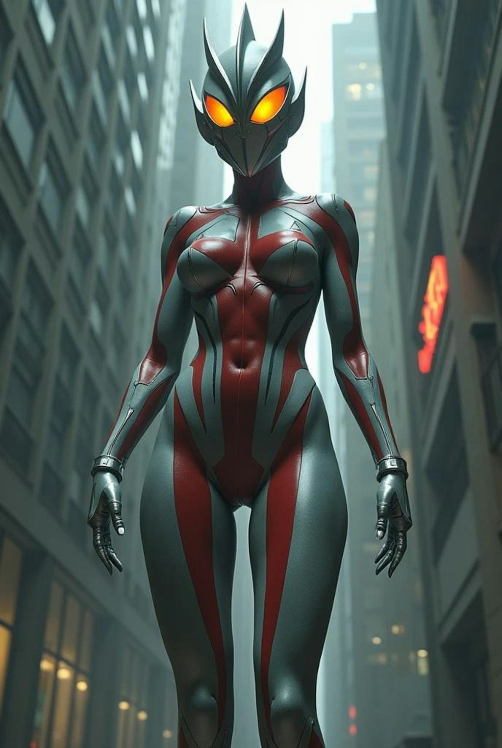 女体化ウルトラマン