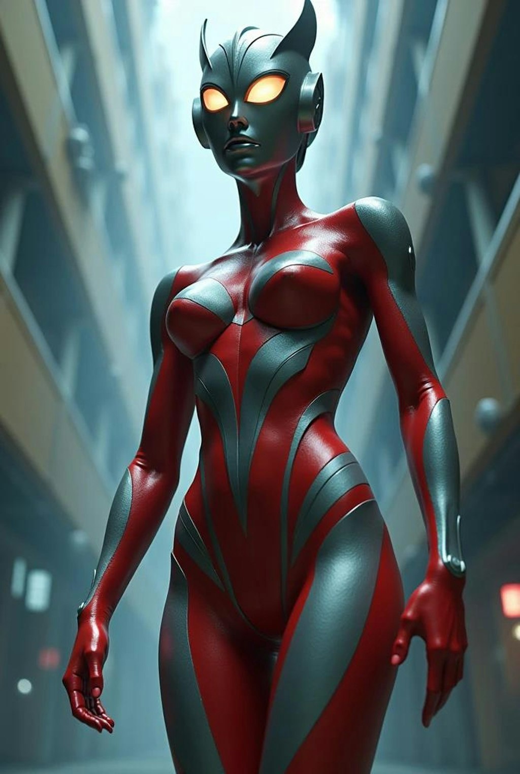 女体化ウルトラマン