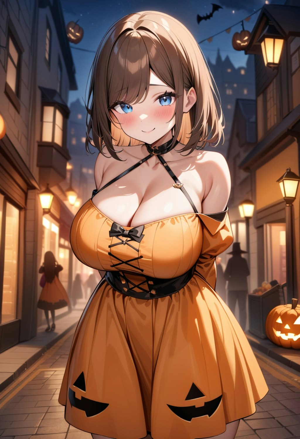 ヤヨイのジャックオーランタンドレス🎃👗