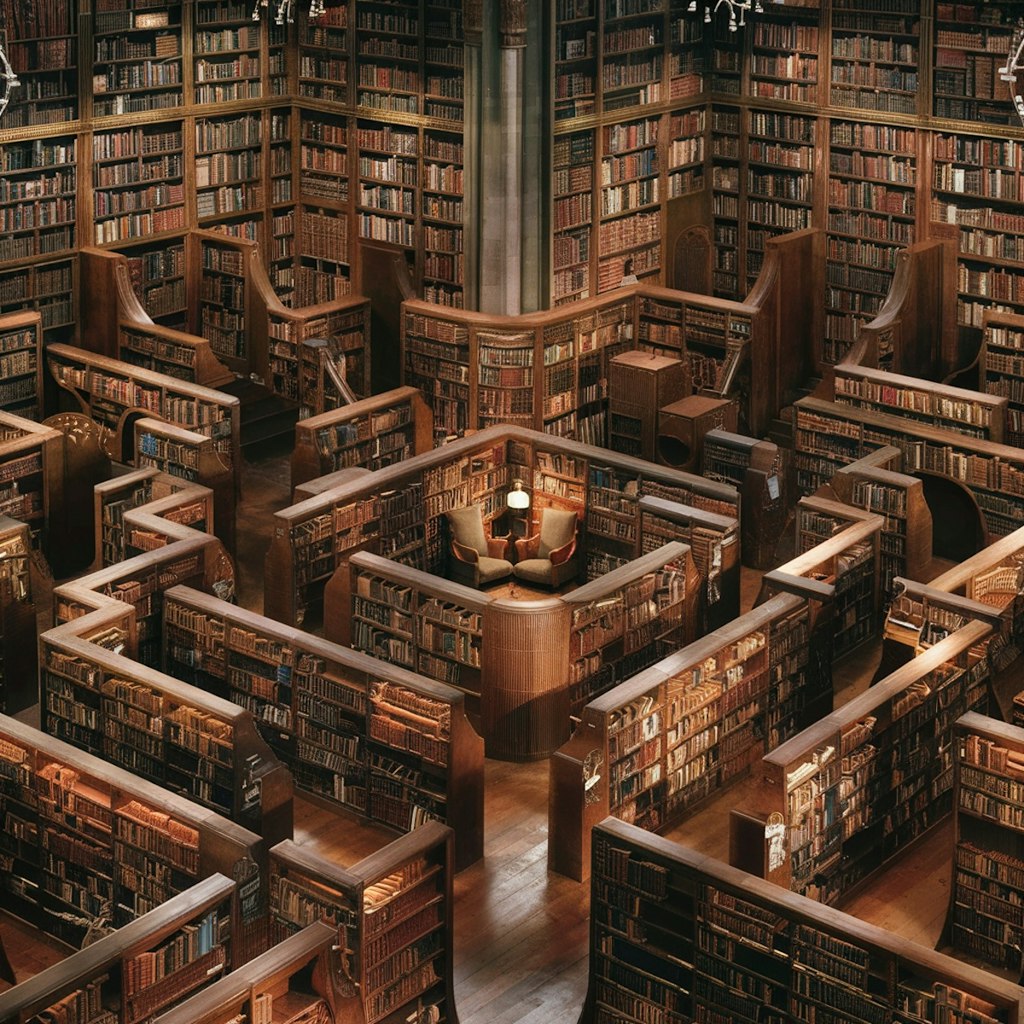 迷路の図書館