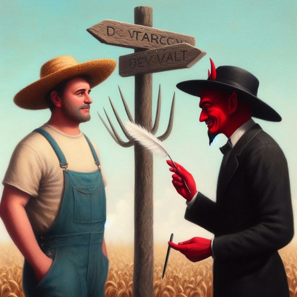 農夫と悪魔