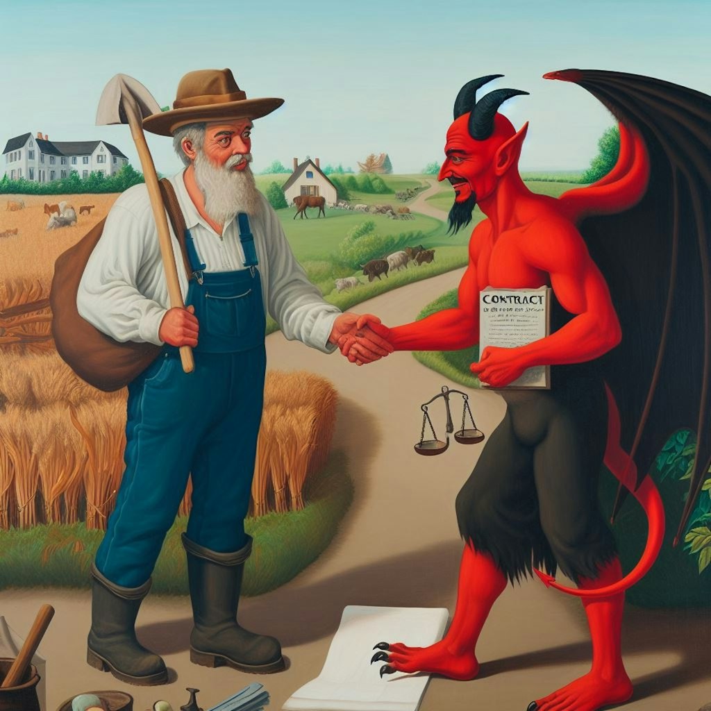 農夫と悪魔