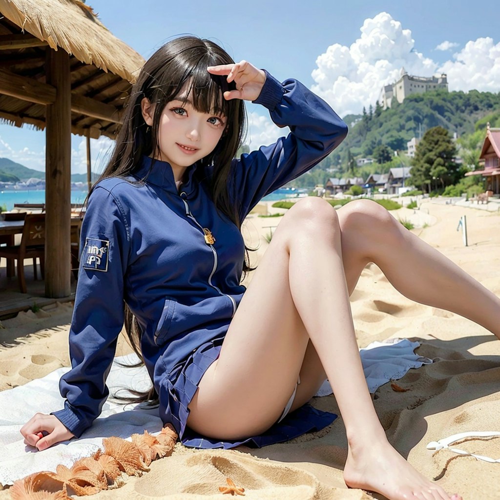 海での休日３