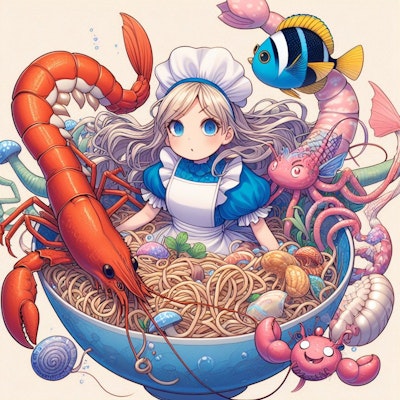 海鮮麵の国のアリス