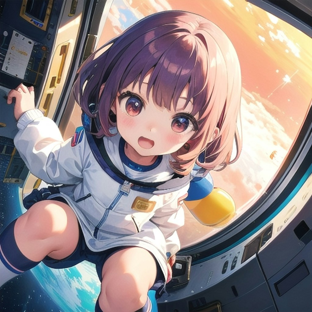 とし子 宇宙へ